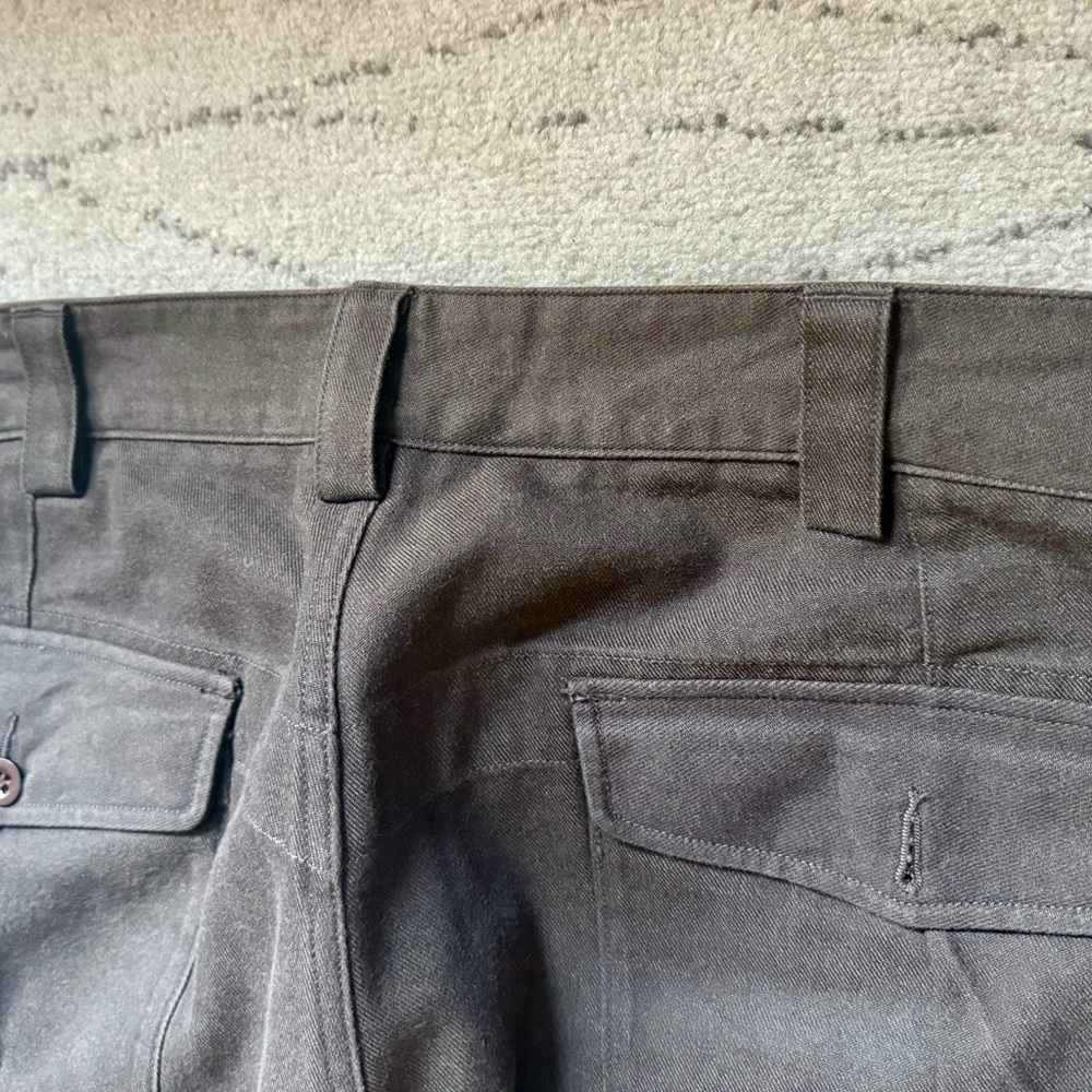 RRL Double RL Dark Brown Cargo Pants 34/32 - Picture 6 of 9
